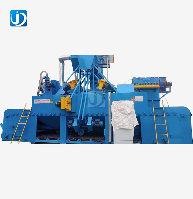 wire mesh shot blasting machine
